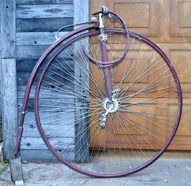 Vintage high wheel bicycle for online sale